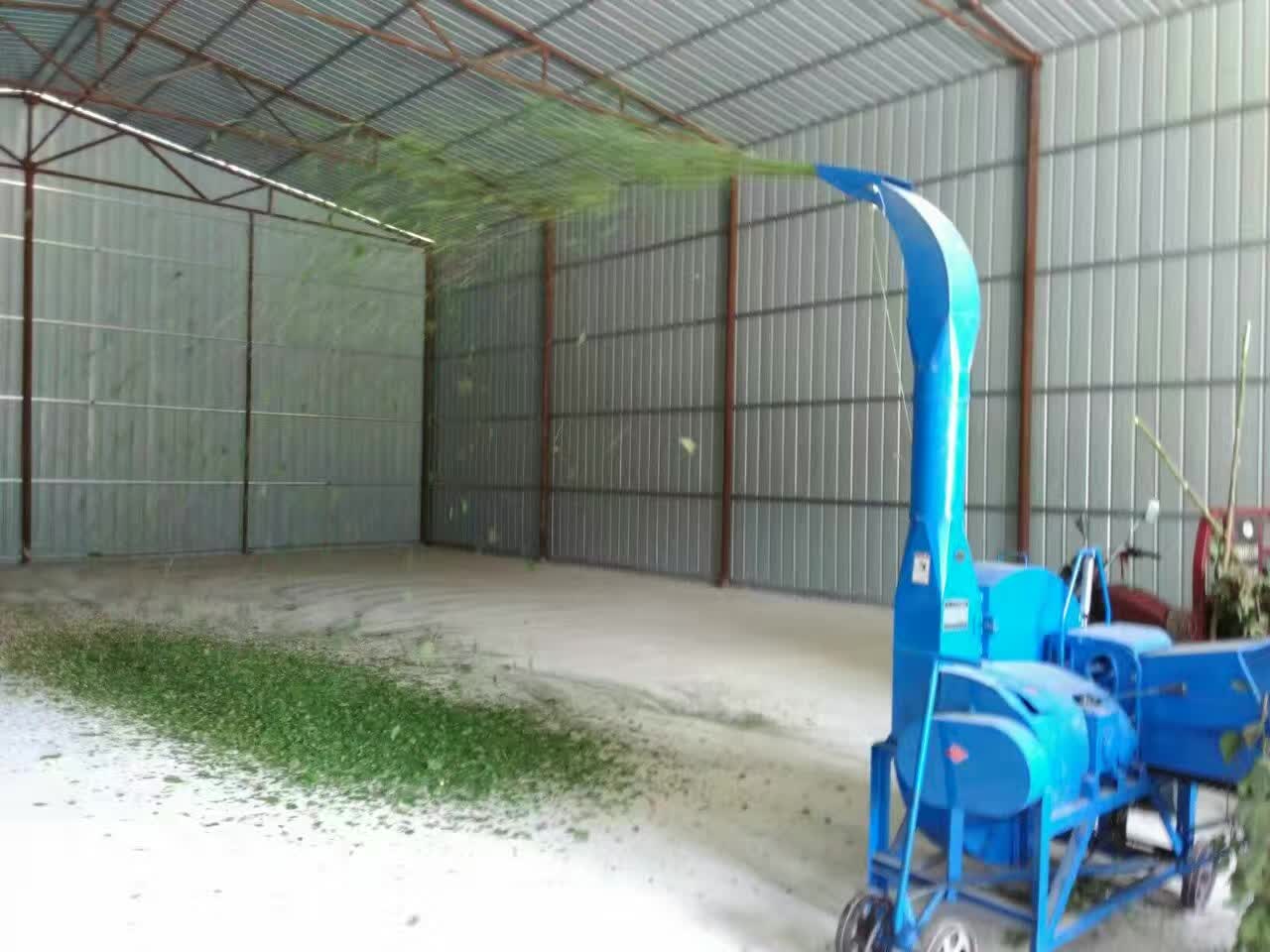 2022新款6.5吨拖拉机铡草机 铡草揉搓机视频?